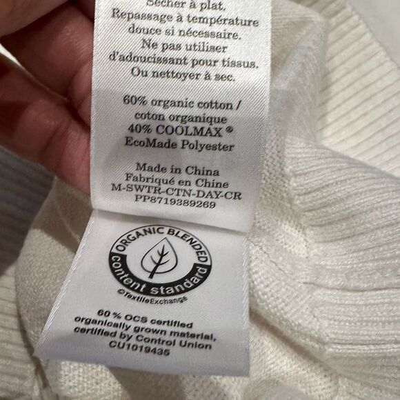 Everlane Men’s The No-Sweat Sweater Uniform Heather Canvas Large New with Tag - Picture 14 of 15